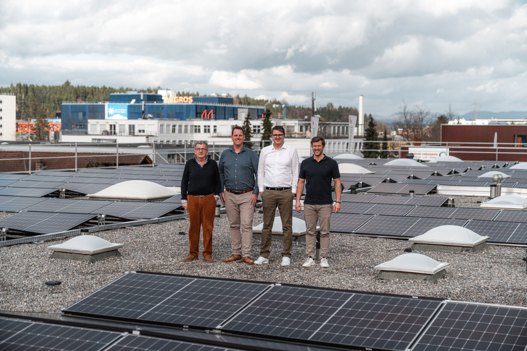 We are focusing on sustainability with a new photovoltaic system